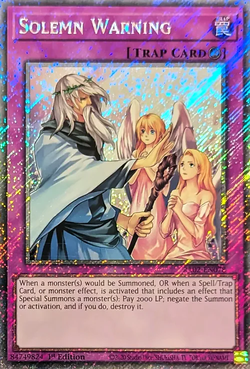 Solemn Warning