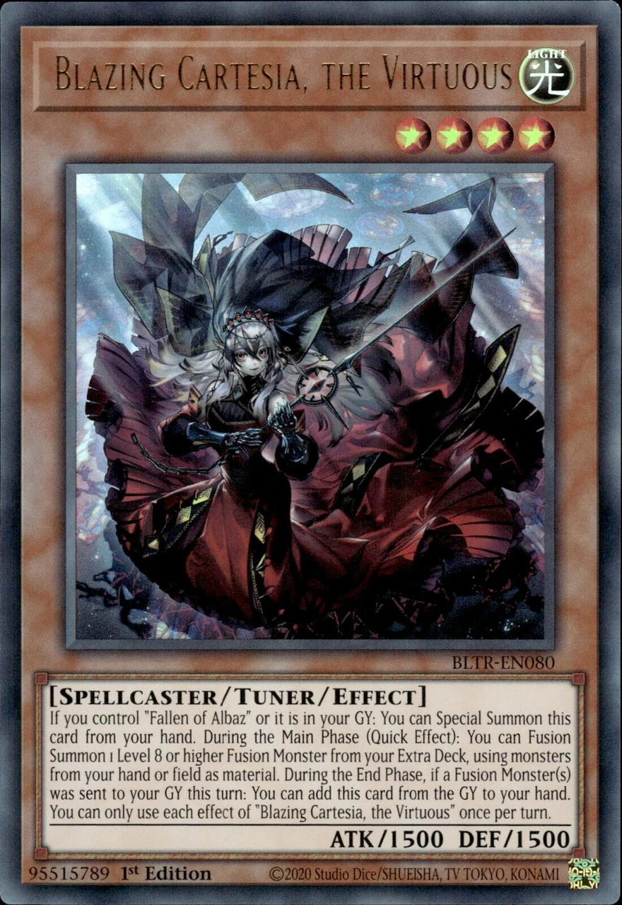 Blazing Cartesia, the Virtuous