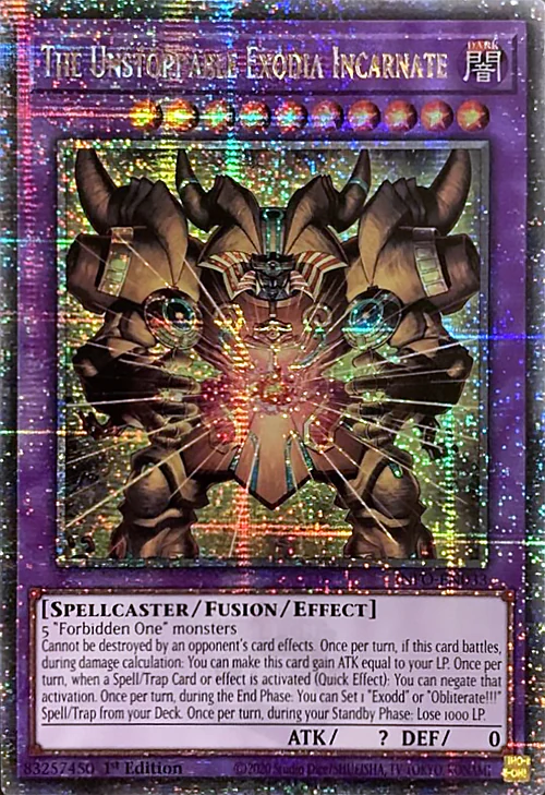 The Unstoppable Exodia Incarnate