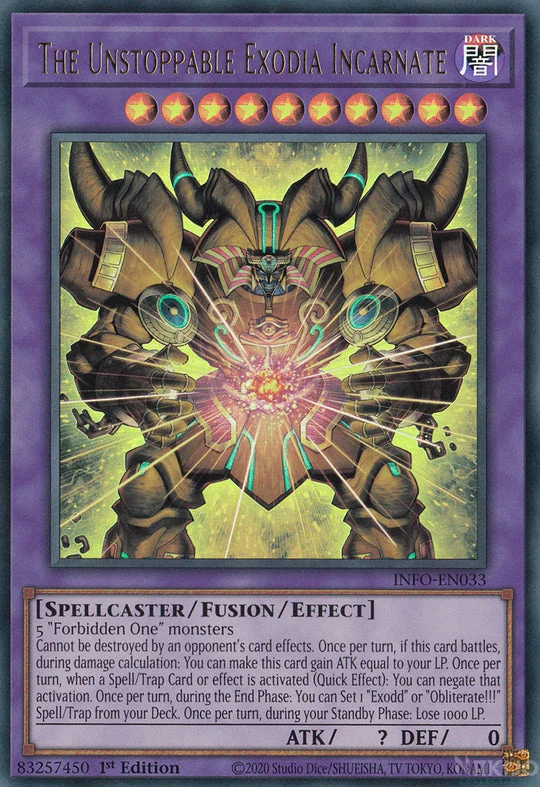 The Unstoppable Exodia Incarnate