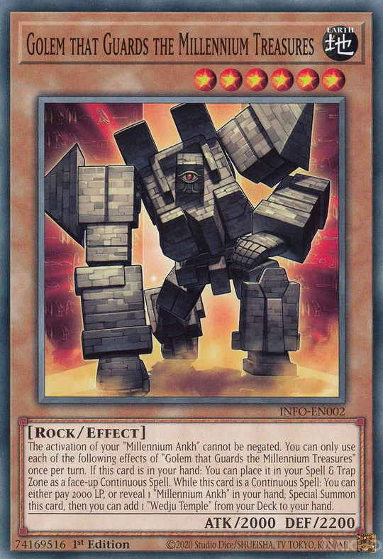 Golem that Guards the Millennium Treasures