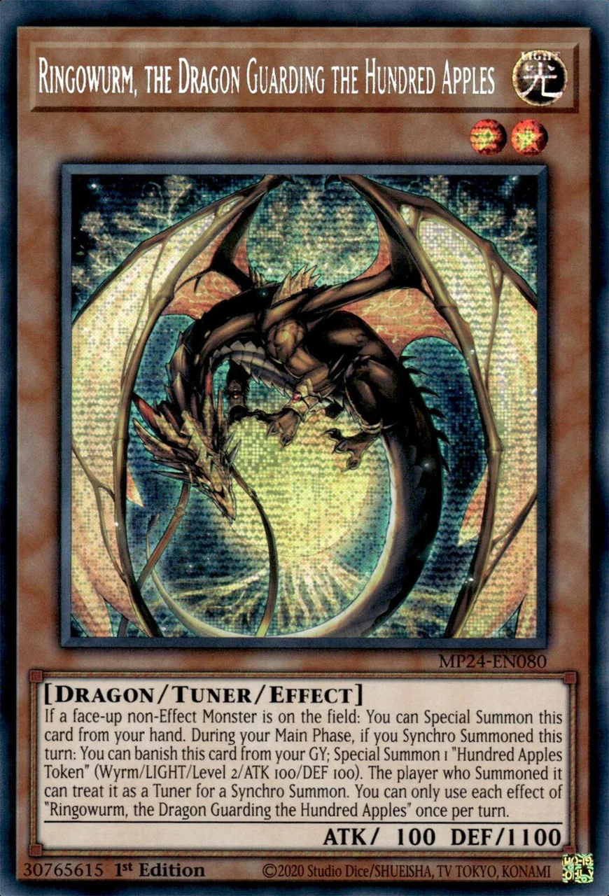 Ringowurm, the Dragon Guarding the Hundred Apples