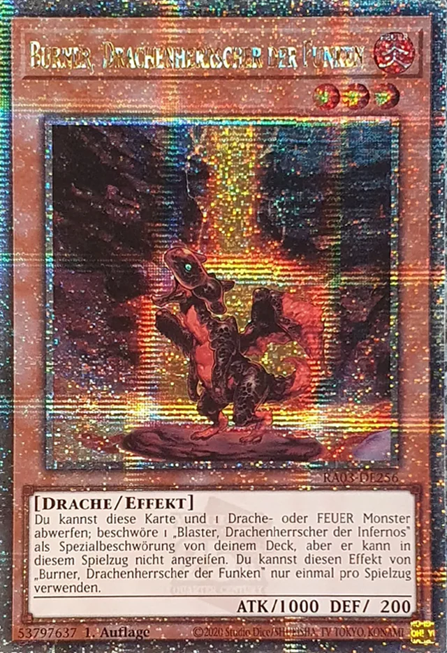 Burner, Dragon Ruler of Sparks