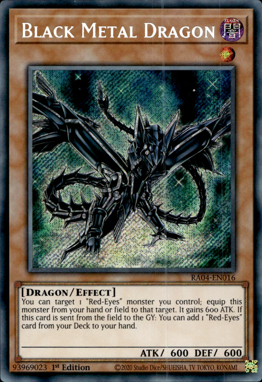 Black Metal Dragon