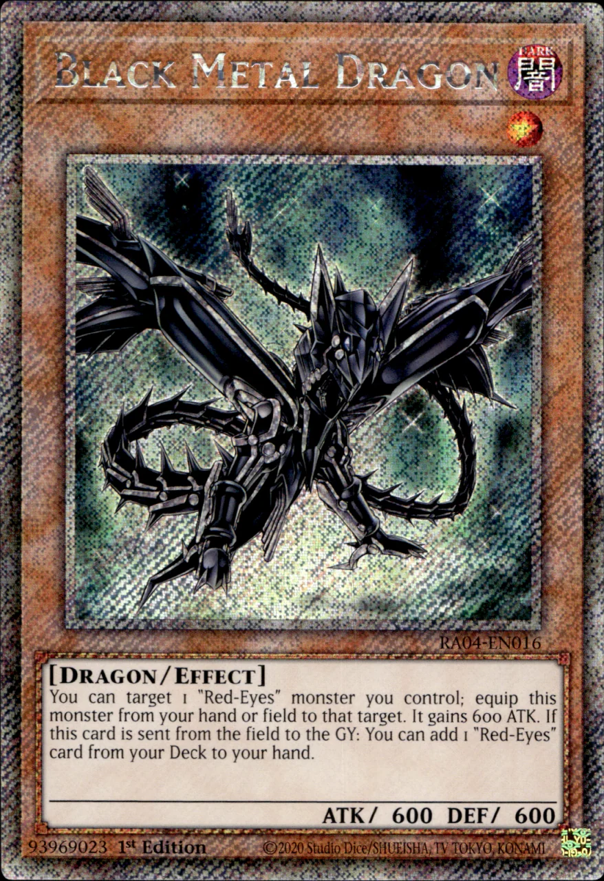 Black Metal Dragon