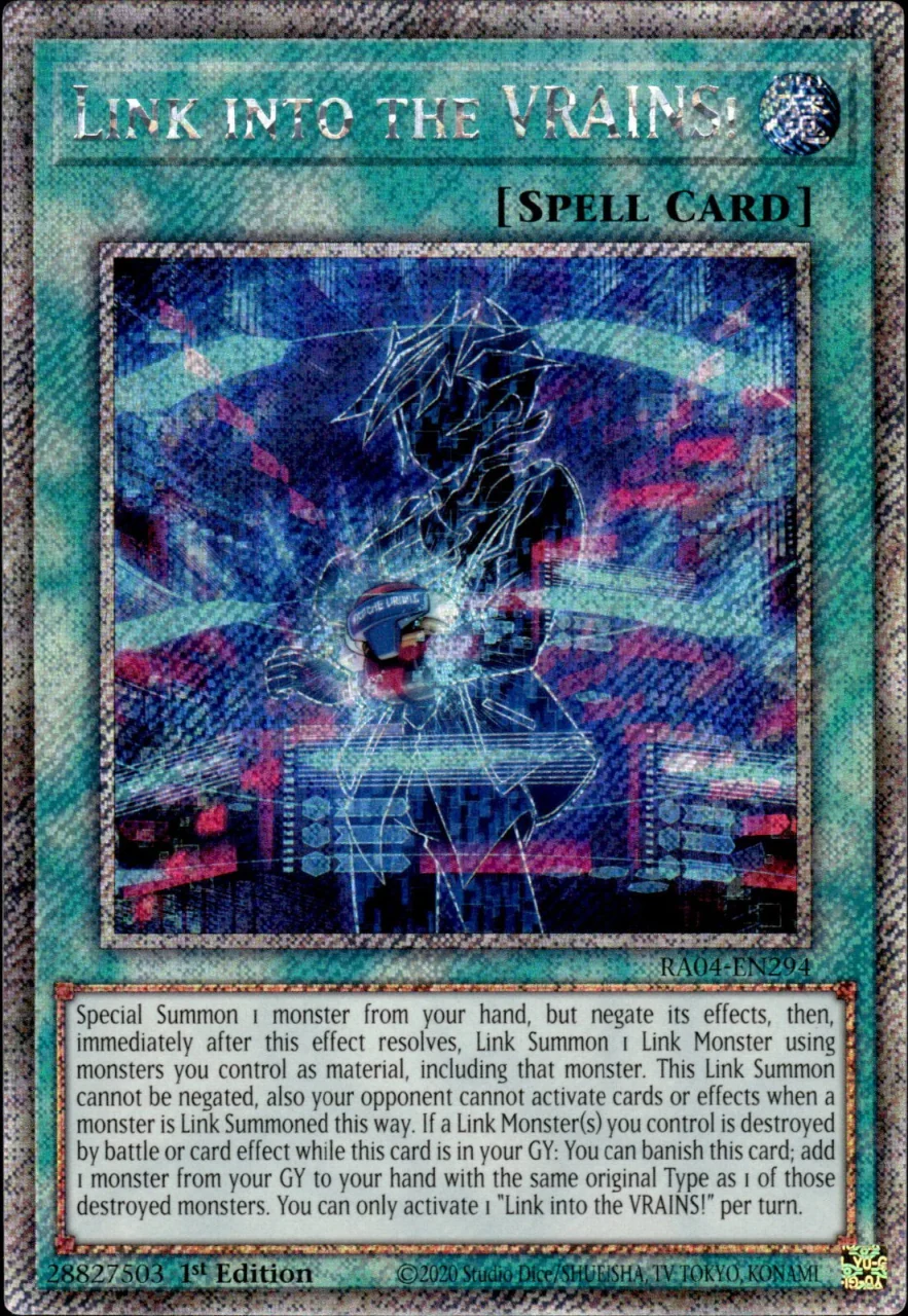 Link into the VRAINS!