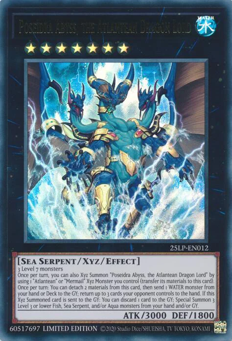Poseidra Abyss, the Atlantean Dragon Lord