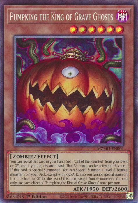 Pumpking the King of Grave Ghosts