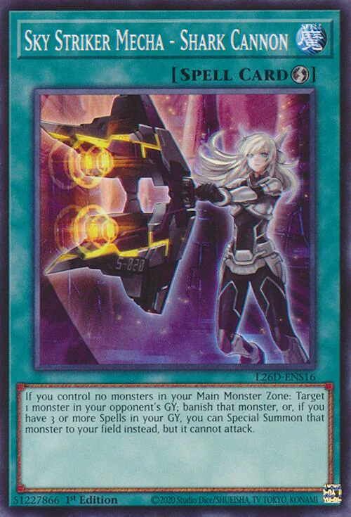 Sky Striker Mecha - Shark Cannon