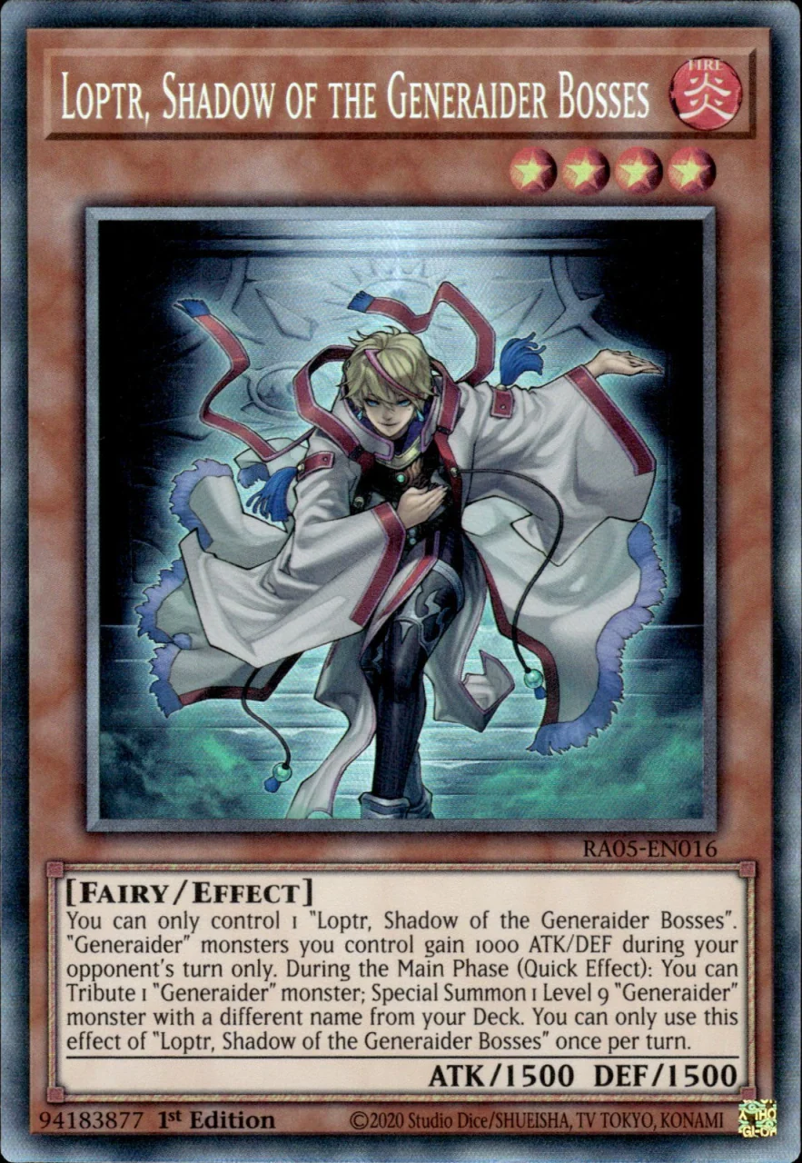 Loptr, Shadow of the Generaider Bosses