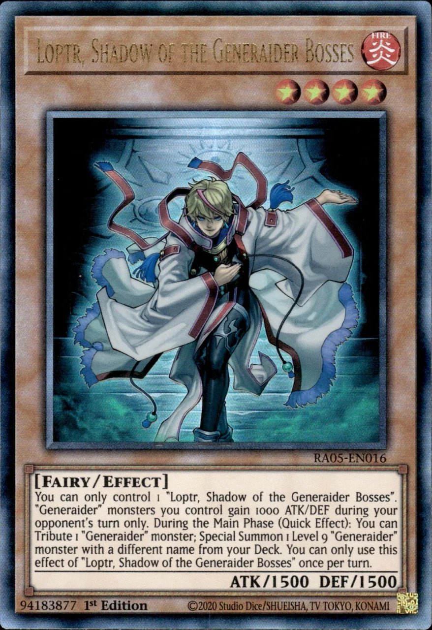 Loptr, Shadow of the Generaider Bosses