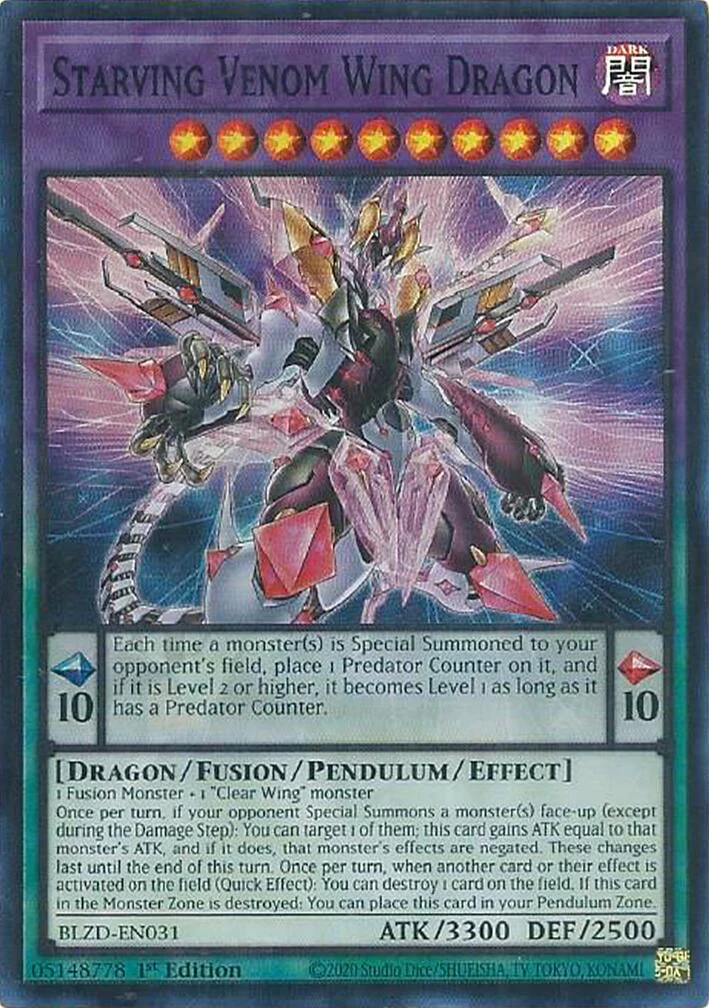 Starving Venom Wing Dragon