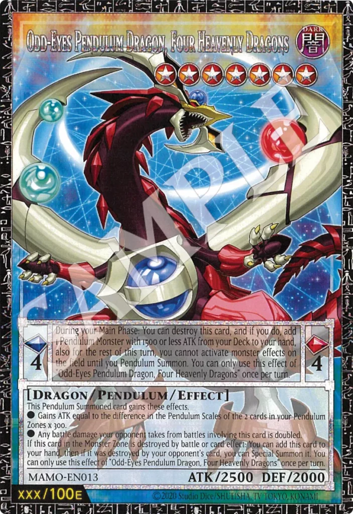 Odd-Eyes Pendulum Dragon, Four Heavenly Dragons