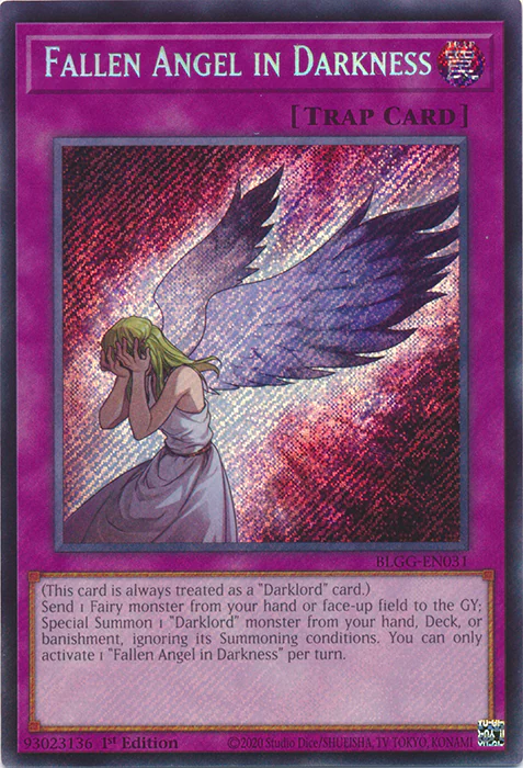 Fallen Angel in Darkness