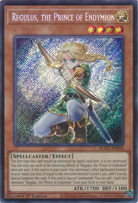 Regulus, the Prince of Endymion