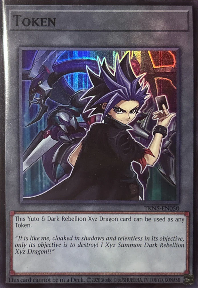 Token: Yuto and "Dark Rebellion Xyz Dragon"