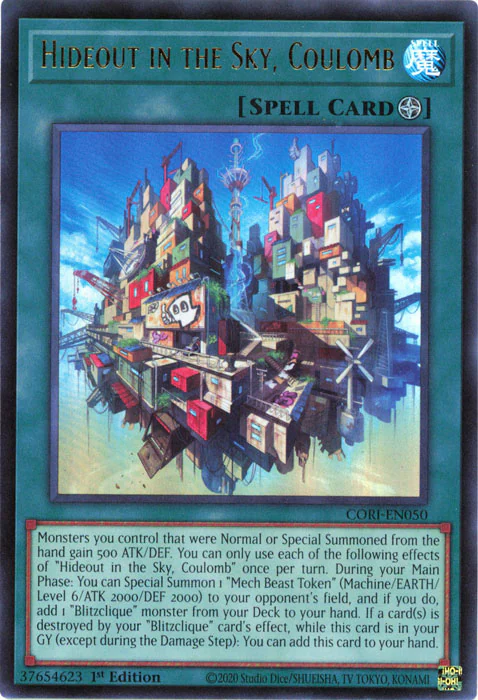 Hideout in the Sky, Coulomb