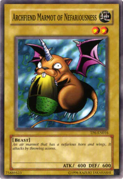Archfiend Marmot of Nefariousness