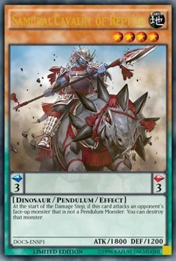 Samurai Cavalry of Reptier