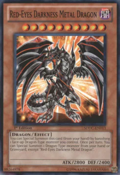 Red-Eyes Darkness Metal Dragon