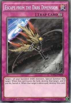 Escape from the Dark Dimension