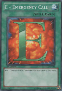E - Emergency Call