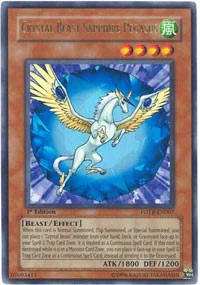 Crystal Beast Sapphire Pegasus