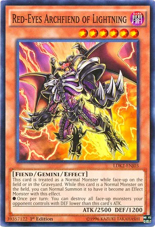 Red-Eyes Archfiend of Lightning
