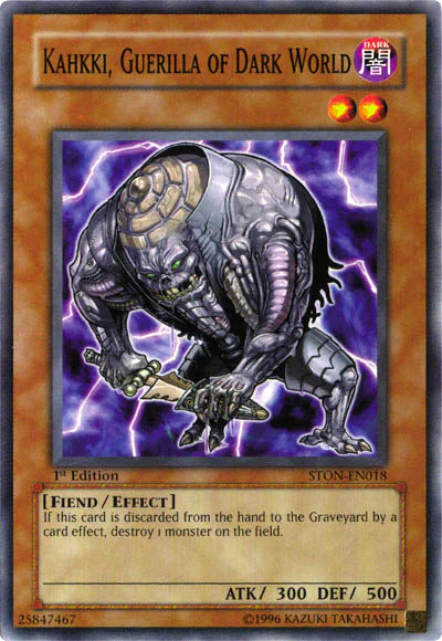 Kahkki, Guerilla of Dark World