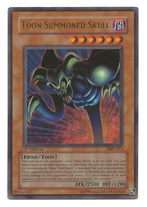 Toon Summoned Skull