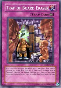 Trap of Board Eraser