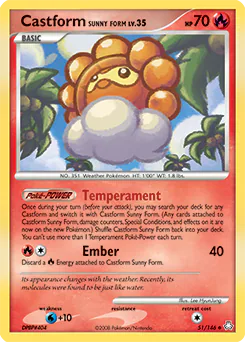 Castform Sunny Form