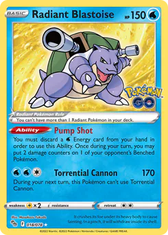 Radiant Blastoise