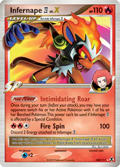 Infernape E4 LV.X