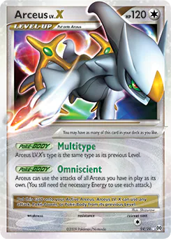 Arceus LV. X