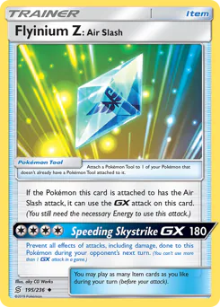 Flyinium Z: Air Slash