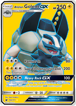 Alolan Golem-GX