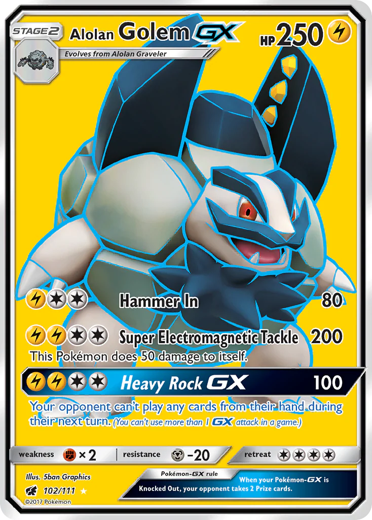 Alolan Golem-GX
