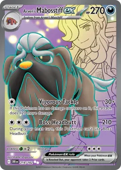 Arven's Mabosstiff ex