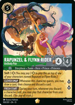 Rapunzel & Flynn Rider