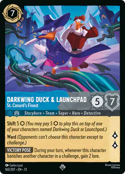 Darkwing Duck & Launchpad
