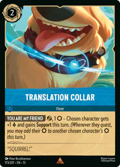 Translation Collar