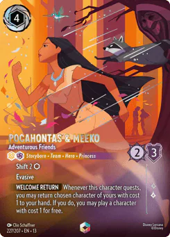 Pocahontas & Meeko