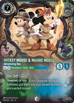 Mickey Mouse & Minnie Mouse