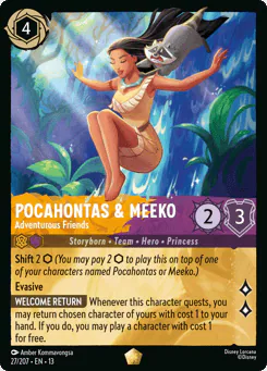 Pocahontas & Meeko