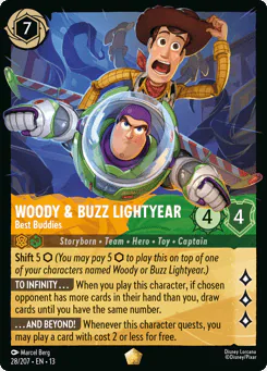 Woody & Buzz Lightyear