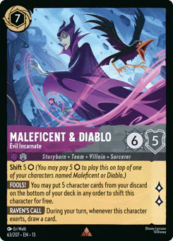 Maleficent & Diablo