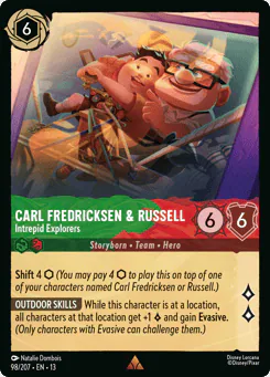 Carl Fredricksen & Russell