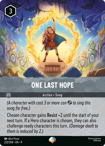 One Last Hope