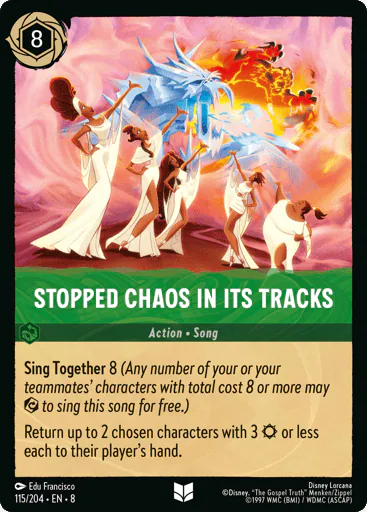 Stopped Chaos in Its Tracks